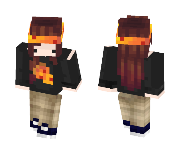 Pizza - Female - Female Minecraft Skins - image 1