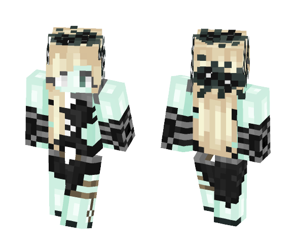 Alien Warrior - Female Minecraft Skins - image 1