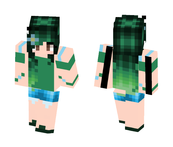 Nature? Girl - Girl Minecraft Skins - image 1