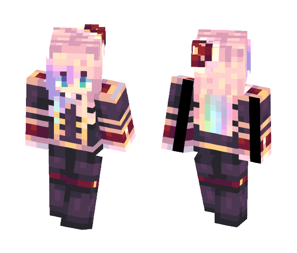 Download Free Gero Akoya ★ The Pearl Chevalier Skin for Minecraft image 1 Gero Akoya ★ The Pearl Chevalier - Male Minecraft Skins - image 1