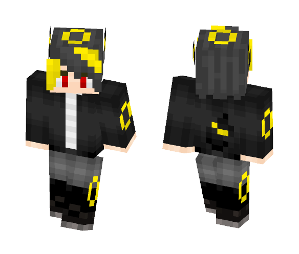 Umbreon Boy (recommend) - Boy Minecraft Skins - image 1