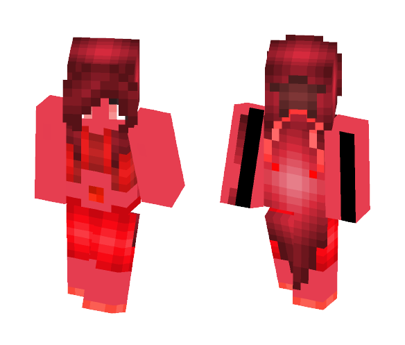 ✩ Red Quartz ✩ - Female Minecraft Skins - image 1