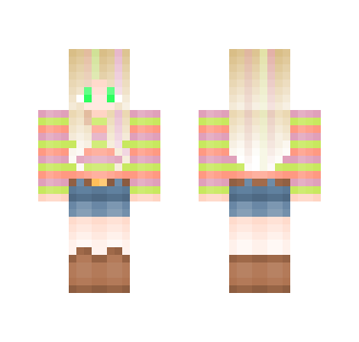 -Candy Striped Jumper-