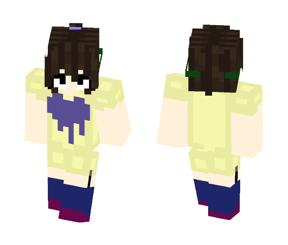 Download Free ...~Oc:Cherry~ Skin for Minecraft image 1 ...~Oc:Cherry~ - Female Minecraft Skins - image 1