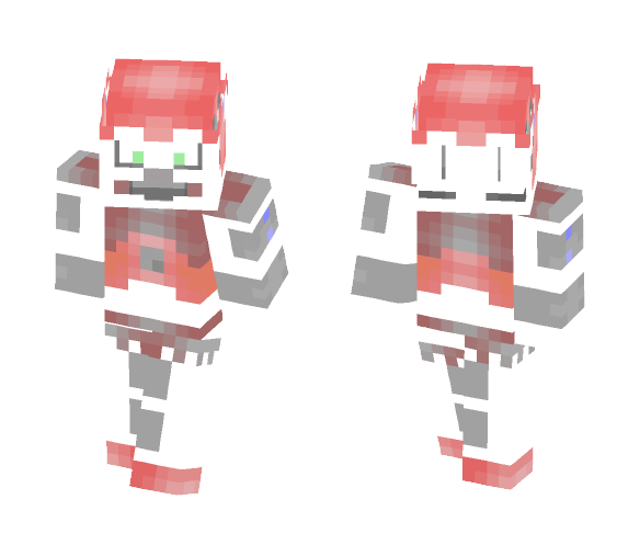 Download Free Circus Baby - FNaF Sister Location Skin for Minecraft image 1 Circus Baby - FNaF Sister Location - Baby Minecraft Skins - image 1