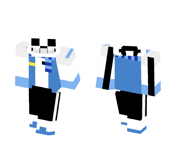 Inverted Fates - Sans - Male Minecraft Skins - image 1