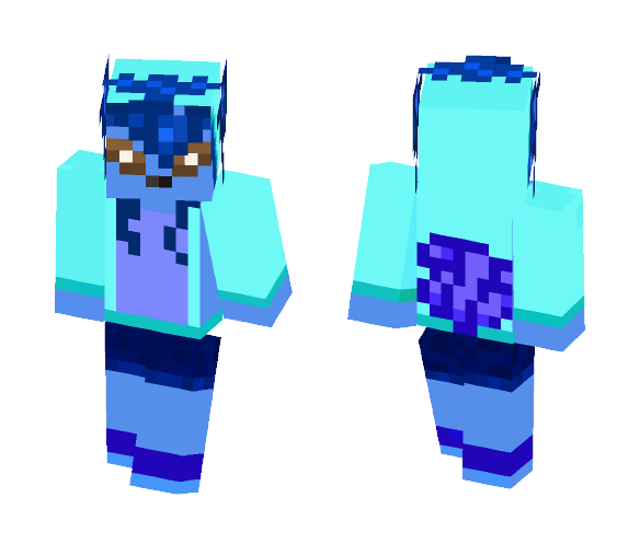 Download Free sapphirevulpix girl Skin for Minecraft image 1 sapphirevulpix girl - Girl Minecraft Skins - image 1