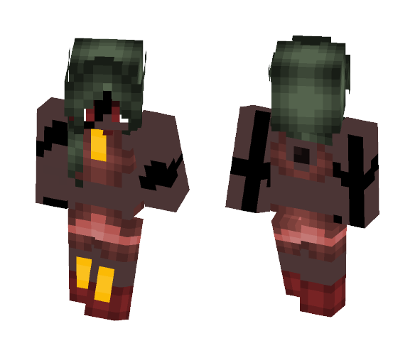 † BloodStone † - Female Minecraft Skins - image 1