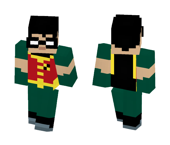 Robin - Teen Titans - Male Minecraft Skins - image 1