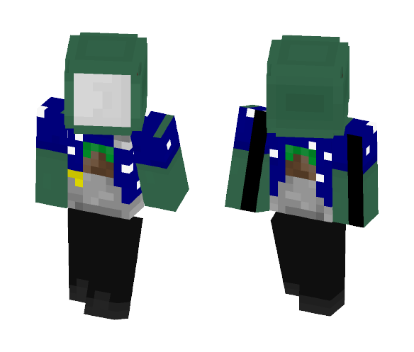 Download Free Space Alien Skin for Minecraft image 1 Space Alien - Male Minecraft Skins - image 1