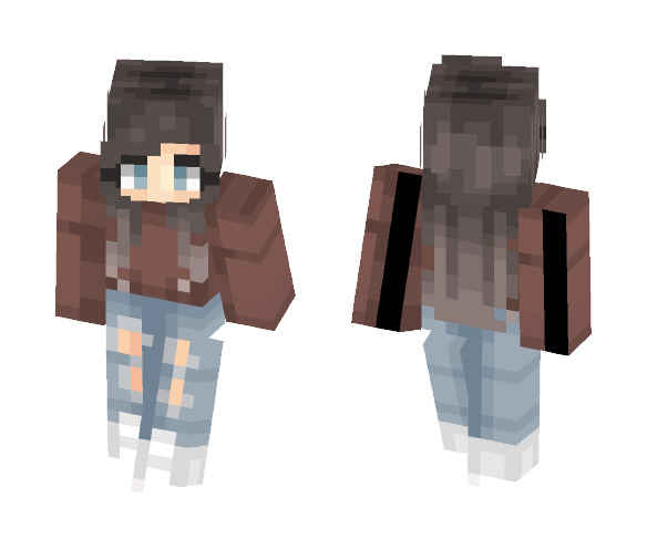 silver heartache - Female Minecraft Skins - image 1