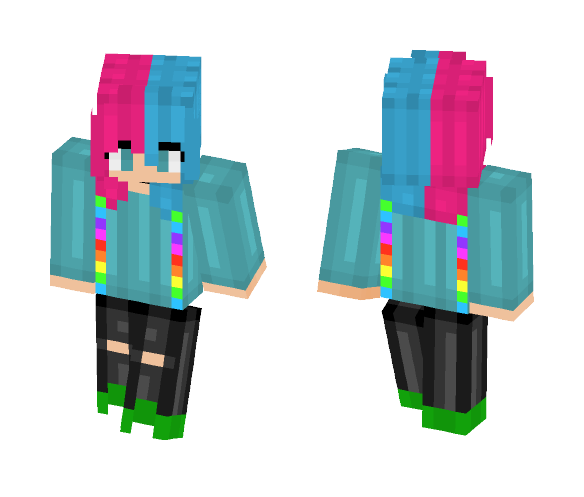 Scene Kid Female - Interchangeable Minecraft Skins - image 1