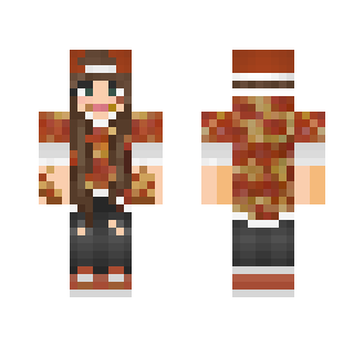 Pizza Obsession - Female Version - Female Minecraft Skins - image 2