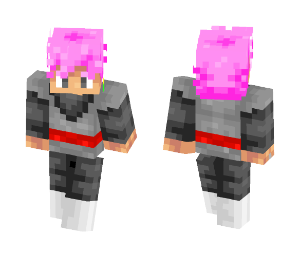 Black Goku SSR ~ Anthonny - Male Minecraft Skins - image 1