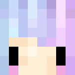 Download Free Cotton Candy Hair Girl Skin for Minecraft image 3 Cotton Candy Hair Girl - Color Haired Girls Minecraft Skins - image 3