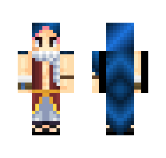 Cloaked Natsu