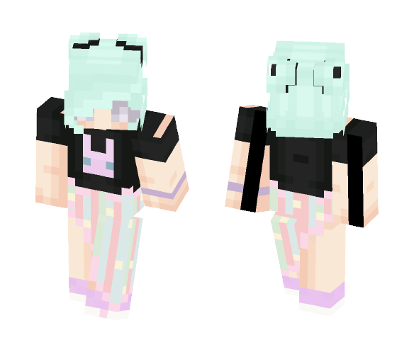 Download Free Not Today~ Skin for Minecraft image 1 Not Today~ - Female Minecraft Skins - image 1