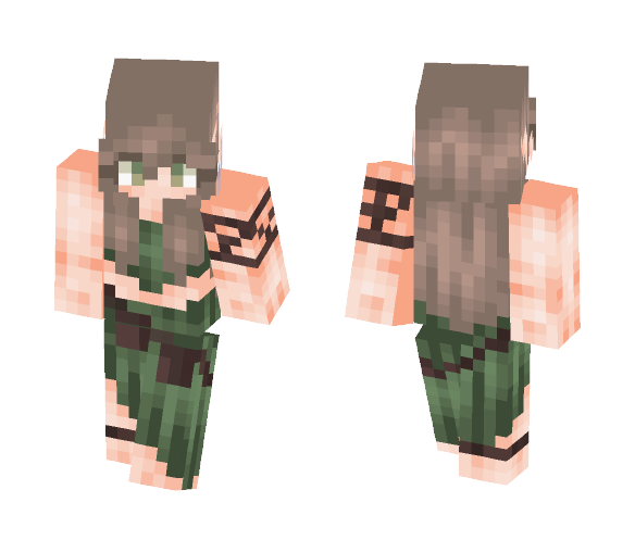 Download Free Elven woman .3. Skin for Minecraft image 1 Elven woman .3. - Female Minecraft Skins - image 1