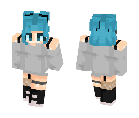My First Skin UPDATED?!?! - Female Minecraft Skins - image 1