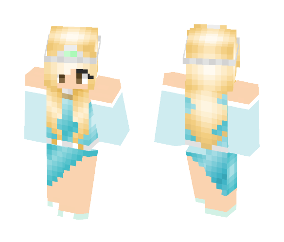 Lucy Heartfilia as Cinderella - Female Minecraft Skins - image 1