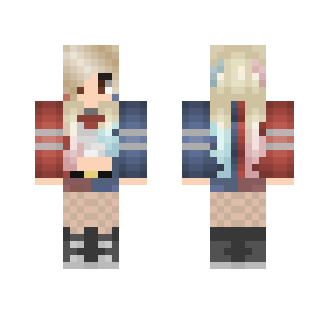 Lucy Heartfilia as Harley Quinn