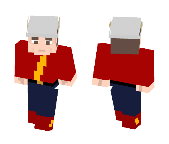 The Flash (Jay Garrick) - Comics Minecraft Skins - image 1