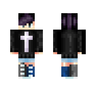 May be an Emo child. | OC Sisoko - Male Minecraft Skins - image 2