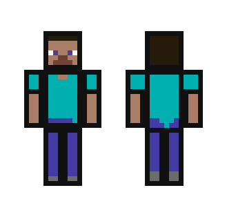 Cartoon Steve - Male Minecraft Skins - image 2