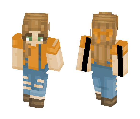 Autumn/Fall +Thanks - Female Minecraft Skins - image 1