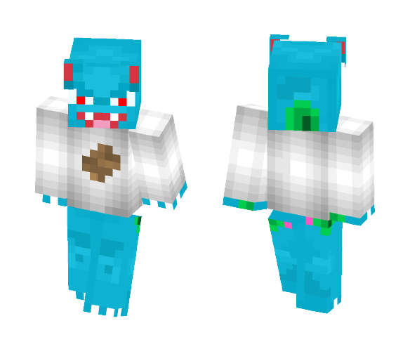 Potato Venusaur - Male Minecraft Skins - image 1