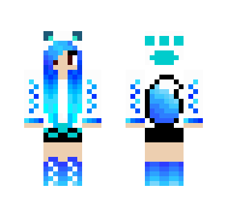 Water panda girl