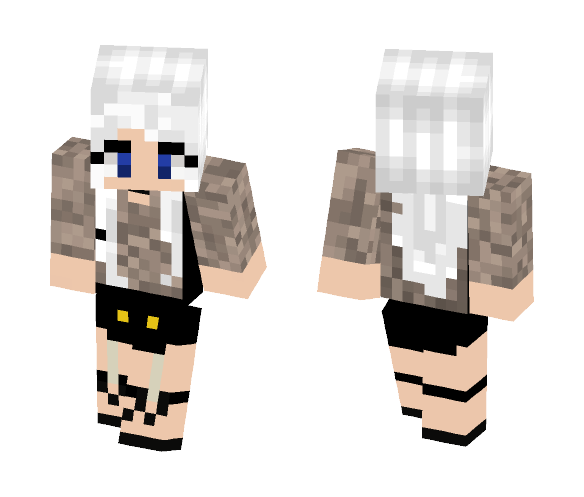 Download Free Atleast i shaded! (god kms) Skin for Minecraft image 1 Atleast i shaded! (god kms) - Female Minecraft Skins - image 1