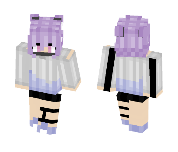 Pastel Goth - Female Minecraft Skins - image 1