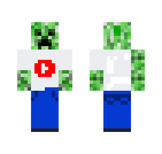 youtuber creeper - Other Minecraft Skins - image 2