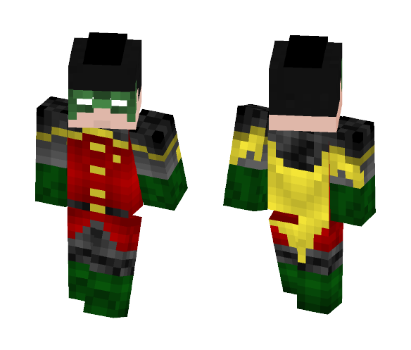 Robin (Damian Wayne) - Male Minecraft Skins - image 1
