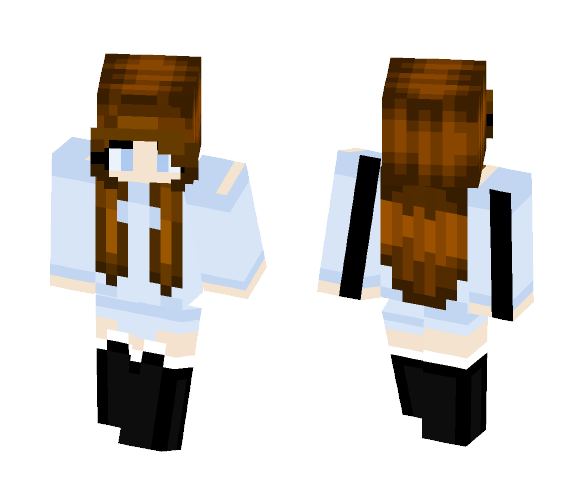 It's 'Bluetiful' - Female Minecraft Skins - image 1