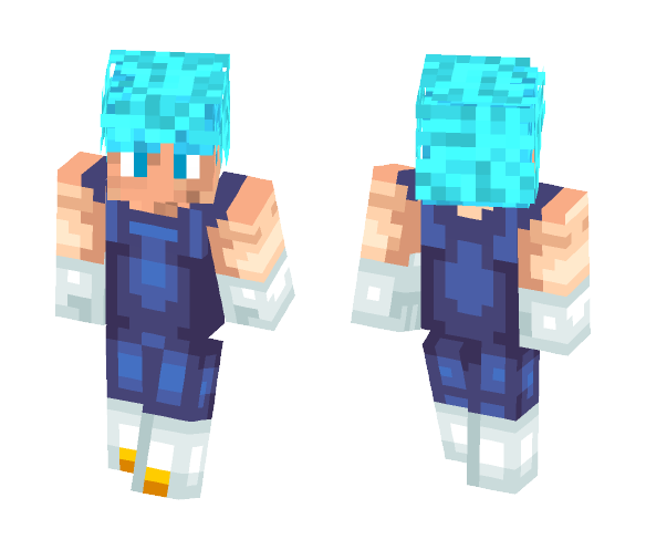 Vegeta SSGSS ~ Anthonny - Male Minecraft Skins - image 1