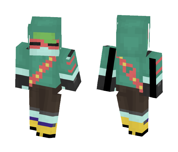 NT-3000 - Jet Set Radio Future - Interchangeable Minecraft Skins - image 1