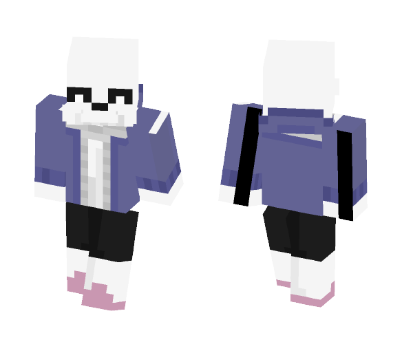 Sans - Undertale - Male Minecraft Skins - image 1