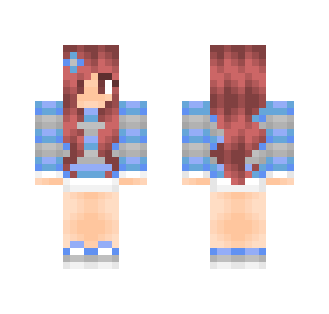 Azure girl - Girl Minecraft Skins - image 2
