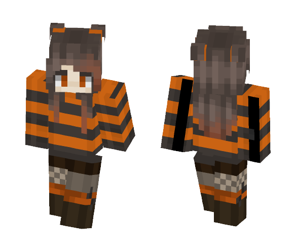 tis the season // tainted - Female Minecraft Skins - image 1