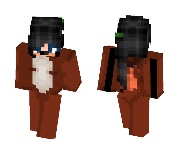 Cute Fox Girl - Cute Girls Minecraft Skins - image 1