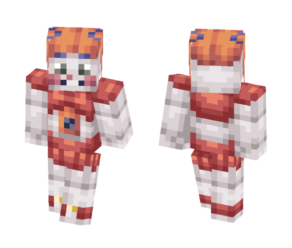 Download Free Baby (FNAF Sister Location) Skin for Minecraft image 1 Baby (FNAF Sister Location) - Baby Minecraft Skins - image 1