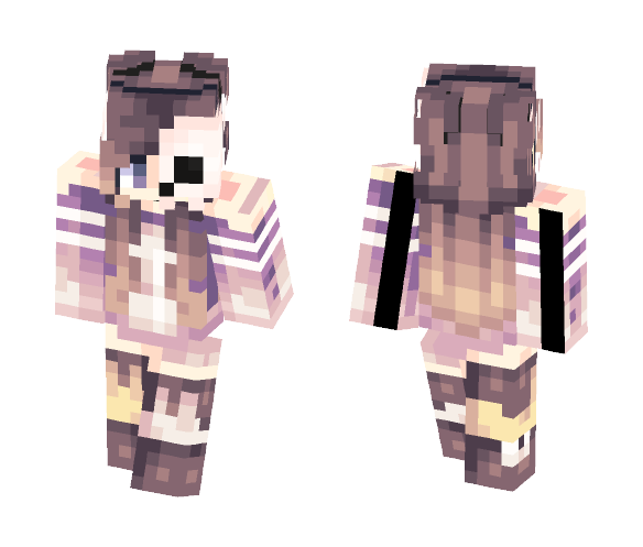 spooky ombrés // ew - Female Minecraft Skins - image 1