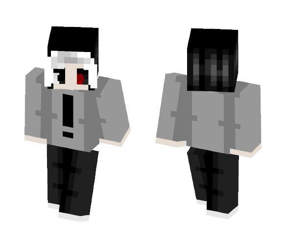 Kaneki had a makeover o-o - Male Minecraft Skins - image 1