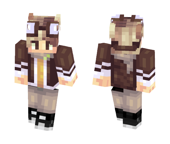 WWII Airplanes Pilot - Male Minecraft Skins - image 1