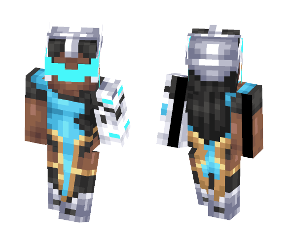 Symmetra (Overwatch) - Female Minecraft Skins - image 1
