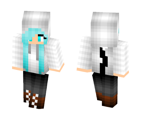 Cat Girl | Old Skin - Cat Minecraft Skins - image 1