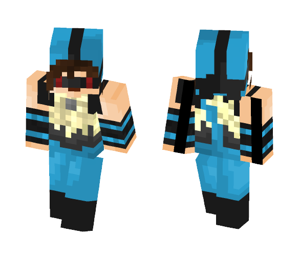 Lucario Boi - Male Minecraft Skins - image 1