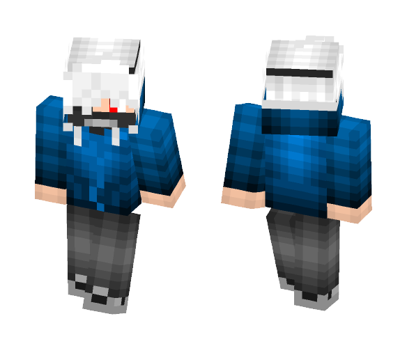 Kaneki Ken - Tokyo Ghoul - Male Minecraft Skins - image 1